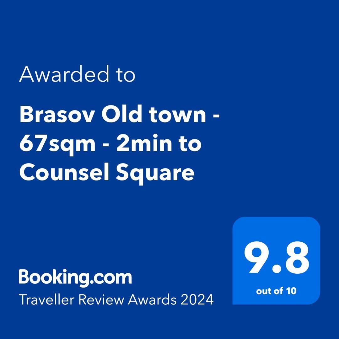 Brasov Centrul Vechi - 67Sqm - 2Min To Counsel Square 아파트 외부 사진